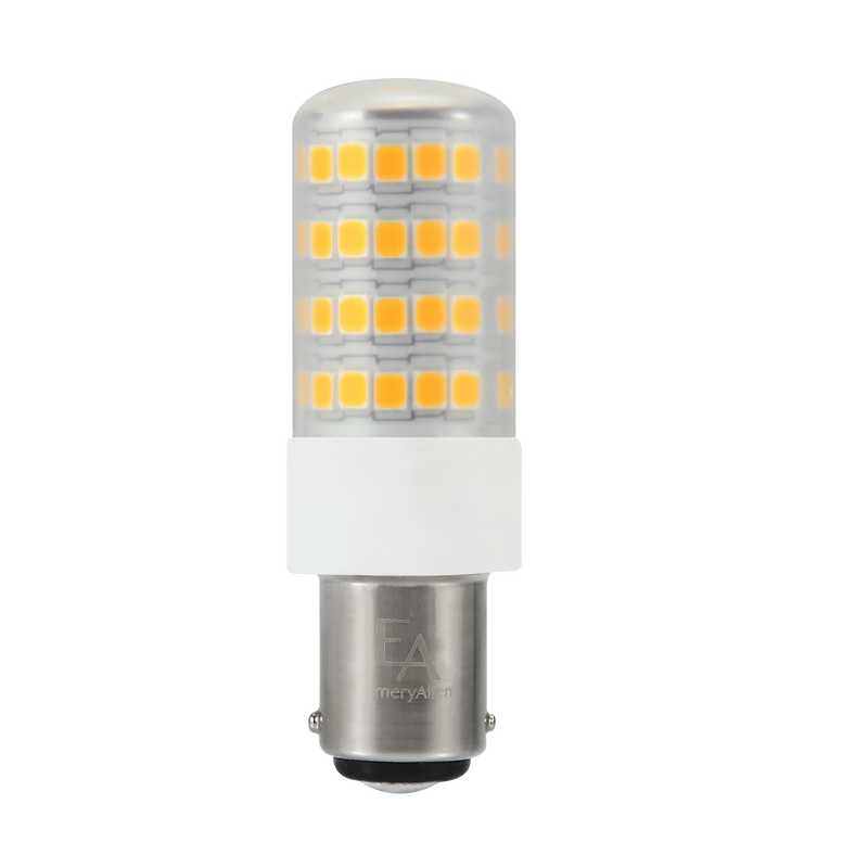 EmeryAllen - 6 Watts - Miniature LED -  Base - 3000K - 120V AC Volts - EA-BA15D-6.0W-121-309F-D